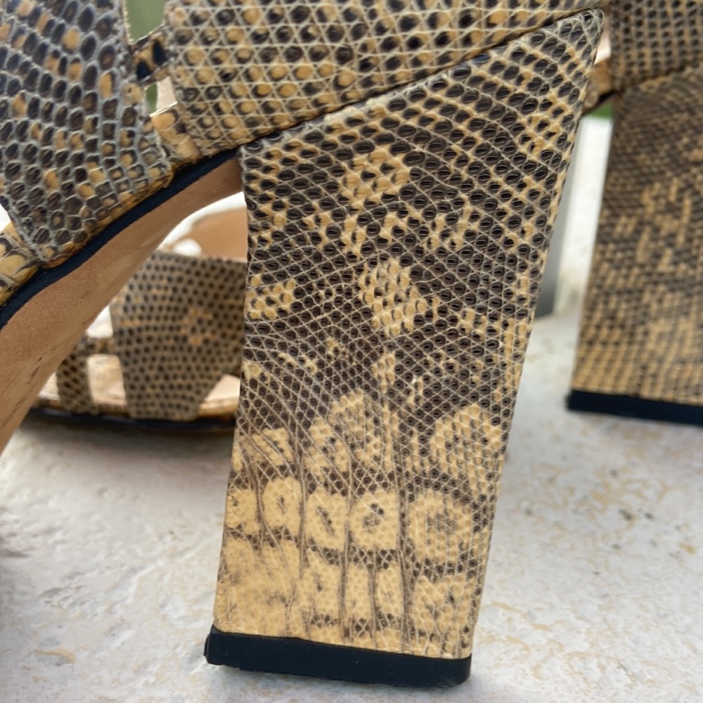 Snakeskin Pumps - Picture 9 of 10